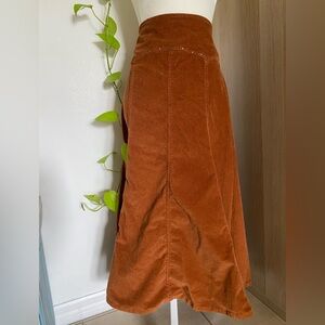 Corduroy Maxi Skirt